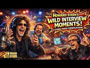 Howard Stern's Wild Interview Moments & Studio Chaos Compilation | The Howard Stern Show