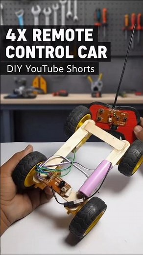 Diy 4×4 RC Car🔥#shorts #rccar