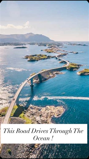 Quick_Trip_Clips on Instagram: "A cinematic, look at the Atlantic Ocean Road, Norway — where engineering meets the ocean. Watch eight bridges, including the iconic Storseisundet Bridge, weave across storm-battered islands as waves crash over asphalt and seabirds wheel above . This Reel captures why the Atlantic Ocean Road is one of the most scenic drives in the world. Perfect for road-trip lovers and fans of coastal engineering marvels. If this clip amazed you, please like and share — and follow
