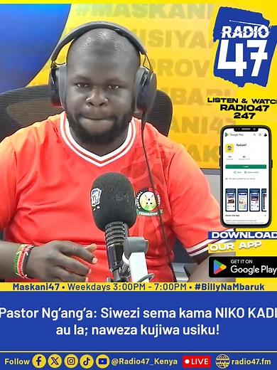 Pastor Ng'ang'a Hata Ni Mwoga Comedy