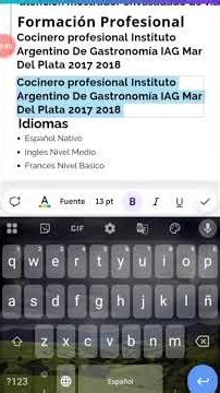 Te Muestro Como Hacer Un Currículum Vitae Parte 10 Paso A Paso