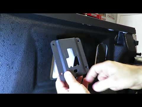 Ford OEM boxlink interface plates and cleates install without cutting drop in bed liner!