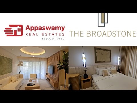 Appaswamy Broadstone 3 BHK Apartment Walkthrough | Heart of the City | Ramapuram, Chennai