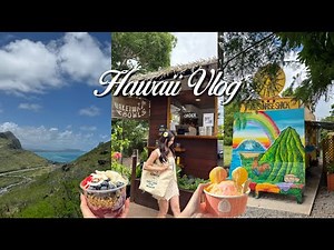 hawaii vlog 🌺🌴: beach days, hiking, island life, food diaries, what i wear, shopping, luau, etc