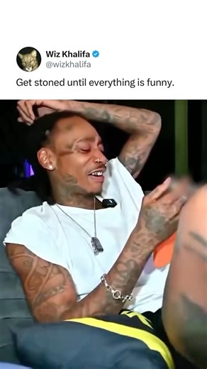 XXL on Instagram: "Wiz Khalifa was FRIED 😭🍃"
