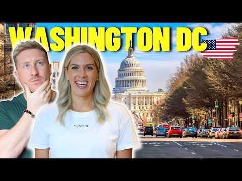 Our FIRST TIME in WASHINGTON DC (Did NOT start well) 🇺🇸