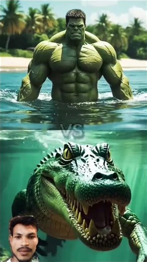 Hulk vs Megalodon vs Mosasaurus vs Leviathan (Blue Whale, Ocra, Shark, Crocodile, Bulgar, Dolphin)
