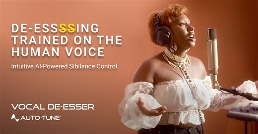 🫳🎤 The last De-Esser you’ll ever need Introducing Vocal De-Esser by Auto-Tune. Powered by AI trained by the human voice. Try it free ➡️ https://bit.ly/3Ru8ZtJ | AutoTune