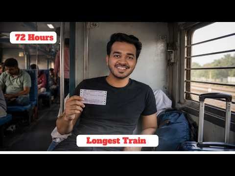 I took a longest train in India || Day 4-5