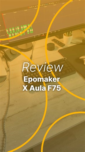 L’un des meilleures claviers mécanique Azerty à moins de 70€.. | Review Epomaker X Aula F75 ISO FR #review #epomaker #f75 #aula