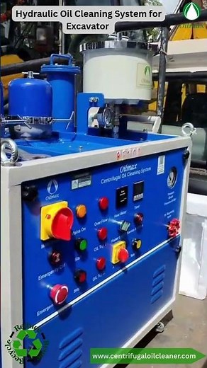 🔧 Hydraulic Oil Cleaning System for Excavators | Extend Oil & Component Life | Oilmax Systems