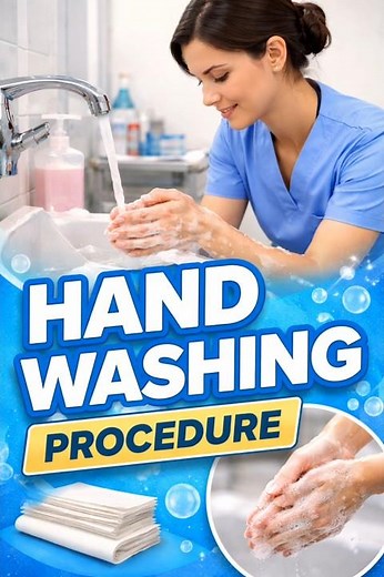 Nursing Hand Washing Procedure | Step by Step Demo