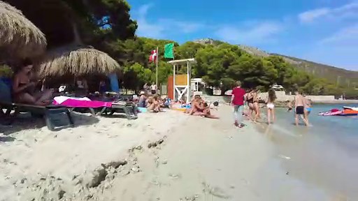 Paradise Beach Walk Playa de Formentor Mallorca Spain [22 July 2023] 4K