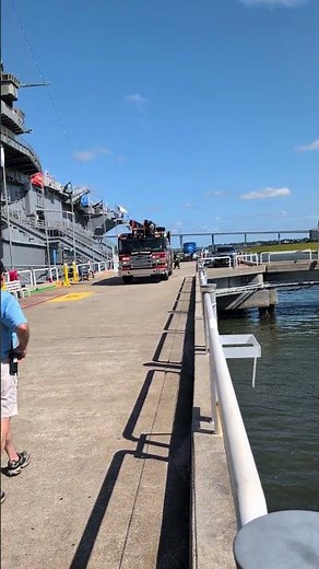 fire alarm at the ship