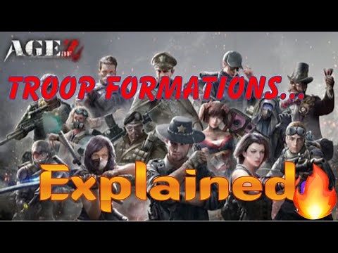 BEST Troop Formations in Age of Z origins! Tutorial. Proven. Simple. Explained.