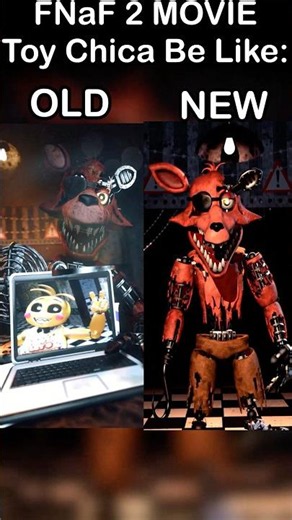 Rizzing Up Toy Chica Be Like: - OLD VS NEW | FNaF 2 MOVIE