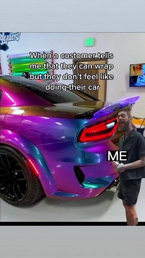 449K views · 6K reactions |  Thats cool but anyway this is how much it’ll cost if we do it  #carwrap #vinylwrap #vinylwrapping #carwraps | Jay The Wrap Specialist | Facebook