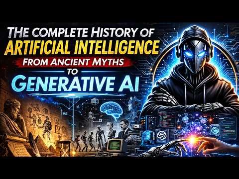 The Complete History of Artificial Intelligence | From Ancient Myths to Generative AI