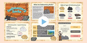 Level 1 and 2 Sedimentary Rock PowerPoint