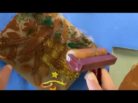 Collograph Printing with Ink (With Narration)