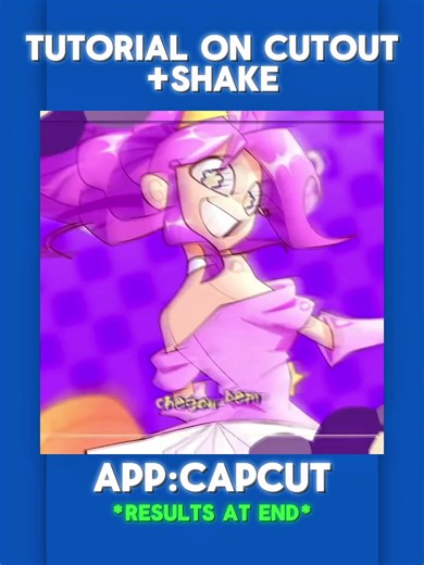 Tutorial on cutout shake trend style (Montagem Domer) #CapCut #capcutpioneer #editingtutorial #poppyplaytime #lilylovebraids