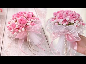 So Gorgeous! 🌸 DIY Mini Flower Bouquet with Pipe Cleaner - Easy Pipe Cleaner Flower Tutorial