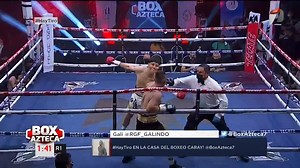 #HayTiro 🥊💥 En el primer episodio, Rubén 'Pollito' Aguilar se llevó la victoria con NOCAUT de terror. ¡IMÁGENES FUERTES! En VIVO: bit.ly/3uHcJu8 | Box Azteca