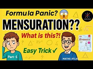 Mensuration Class 8 SECRET: Frank ICSE 18.1 Introduction & Formulas (MUST-KNOW)