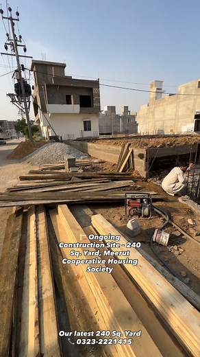 41 reactions · 79 shares | ️ Ongoing Construction Site – 240 Sq....