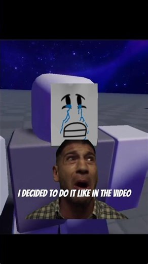 I decided to do it like in the video in the Roblox #roblox #shorts