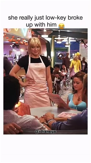 new_video on Instagram: "🎬 Movie: A Cinderella Story (2004) ⭐ Genre: Family / Romance / Comedy ⏳ Runtime: 1h 35m 🌟 Rating: 5.9/10 ☀️ Cast: Hilary Duff, Chad Michael Murray, Jennifer Coolidge, Regina King 📖 Brief Overview: The clip depicts Sam, a hardworking student forced to work at her stepmother's diner, interacting with her popular but shallow peers. The film modernizes the classic fairy tale, following Sam as she balances her difficult home life with an anonymous online romance with the s