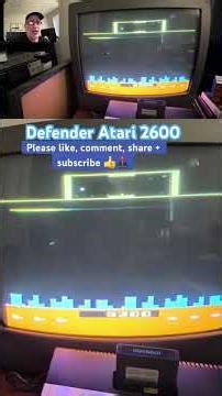 Defender for the Atari 2600! Still Defending the World in 2026! #retrogaming #atari #viralvideo