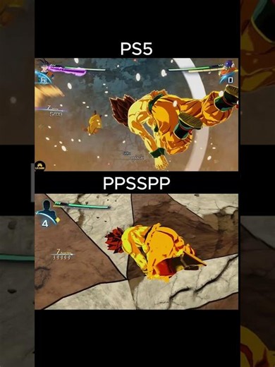 Ssj false Goku DB Sparking Zero Neo DLC | Comparing PS5 Vs PPSSPP | DBZ TTT MOD