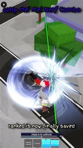 mei mei nerf combo #combo #roblox #jjkgame