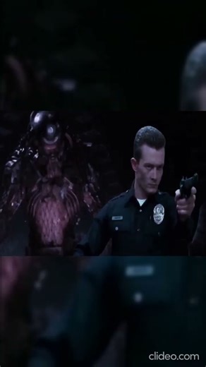 PREDATOR vs TERMINATOR (T-1000) #shortsvideo #predator #terminator