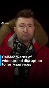 CalMac warns of widespread disruption to ferry services as Storm Pia continues to batter Scotland. #stv #stvnews #seanbatty #weather #scottishweather #stormpia #calmacferries | STV News