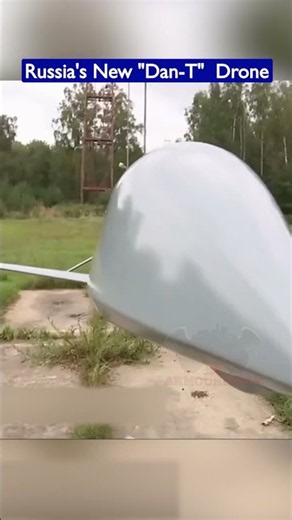 Russia's New "Dan-T" Stealth Loitering Munition #militarytech #dronewarfare #ukrainewar #airdefense