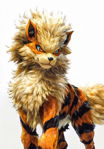 Explore the Evolution of Arcanine in AI Art