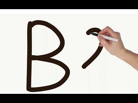 Learn to write the Greek letter Β - Greek alphabet