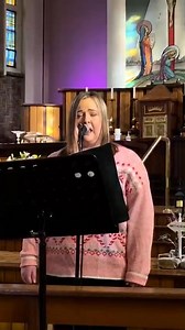 Jessica sings ‘Let there be peace on Earth’ | Our Lady Crowned Church Mayfield