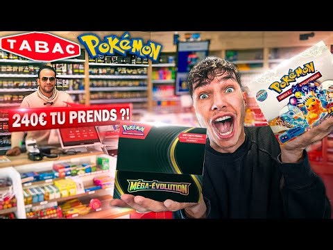J'ai acheté 850€ de Display Pokémon dans les TABACS en Campagne
