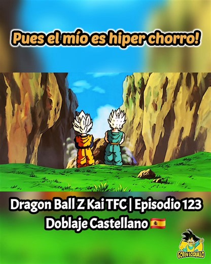 Goten and Trunks having a contest to see who can go further! | Spanish 🇪🇸 | #goten #trunks #short...