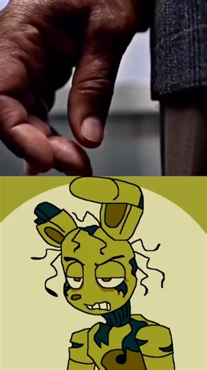 #fyp #fnaf #springtrap meets #mangle #animation quiet-tomato TikTok