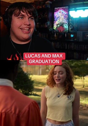 STRANGER THINGS 5 FINALE LUCAS AND MAX GRADUATION #strangerthings5 #strangerthingsseason5 #lucassinclair #maxmayfield