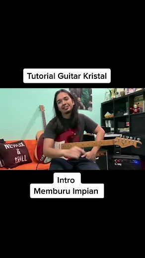 Tutorial Guitar Kristal - Memburu Impian Solo Intro