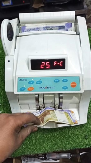 Maxsell MX50i and MX50 Note Counting Machine With Fake Note Detection