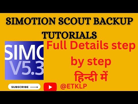 SIMOTION SCOUT BACKUP TUTORIAL ||upload G120 Drive using starter ||