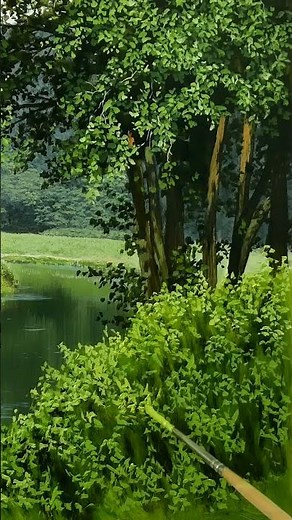 How to Paint Realistic Foliage in Oil Paint