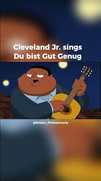 Cleveland Jr. Sings Du Bist Gut Genug #viral