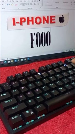 I phone symbol Apple 🍎 computer 💻 shoutcut key #keyboard